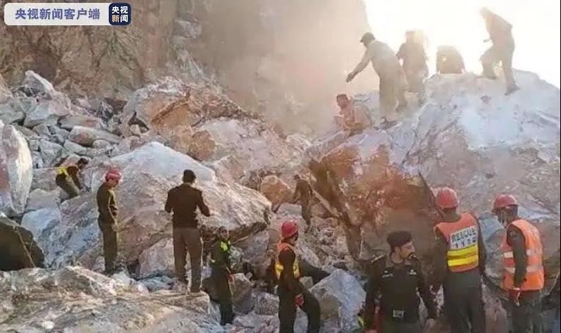 爆裂！在巴基斯坦的大理石矿发生一次事故中，至少有11人死亡！